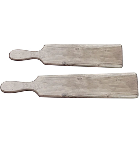 Set of 2 Flat Appetizer Trays