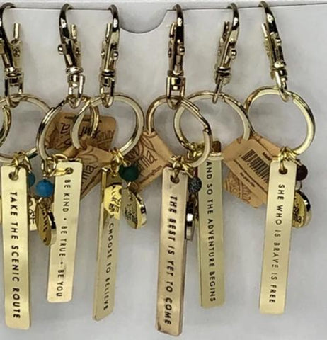 Sentiment Keychains