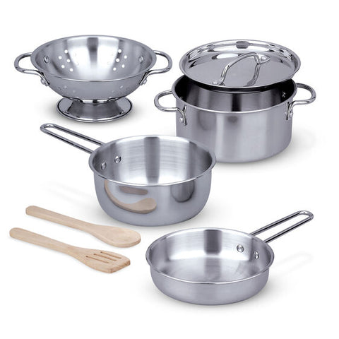 Lets Play House! Stainless Steel Pots and Pans set