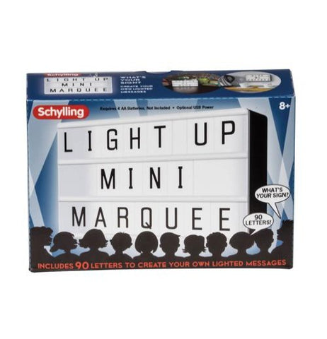 Light-Up Mini Marquee