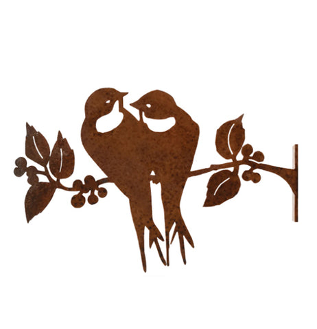"Swallows on Berry Branch"