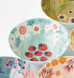 Berries and Florals Melamine Bowl
