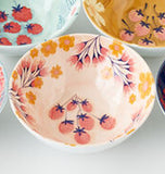 Berries and Florals Melamine Bowl