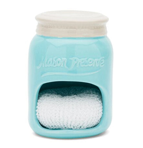 Mason Jar Sponge Holder