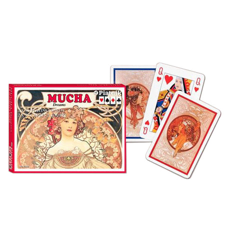 Mucha Dreams Double Deck Playing Cards