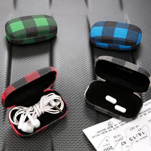 Travel Case, Buffalo Plaid