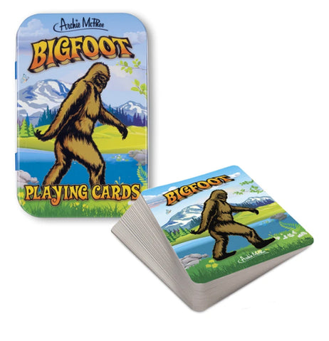 Bigfoot Playing Cards