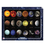The Solar System Puzzle - 1000 Pieces