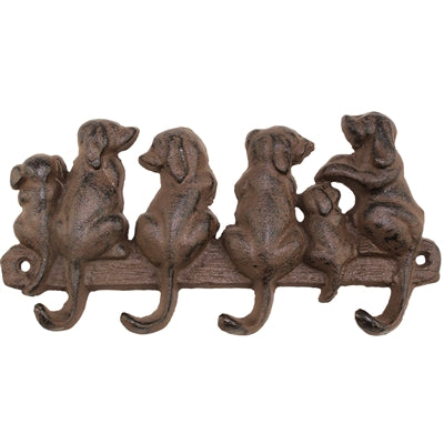 "Six Puppies" Wall Hook