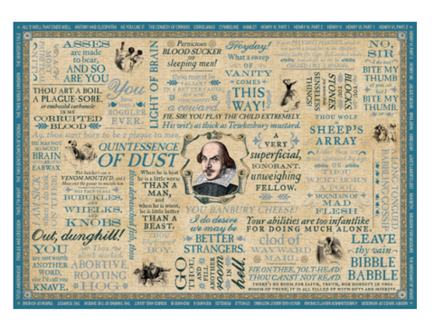 Shakespearean Insult 1000-Piece Puzzle