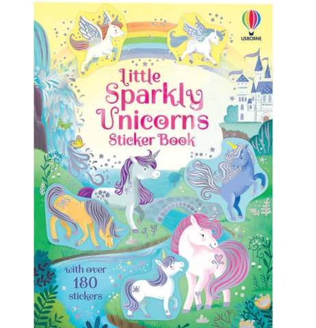 "Little Sparkly Unicorns Sticker Book"