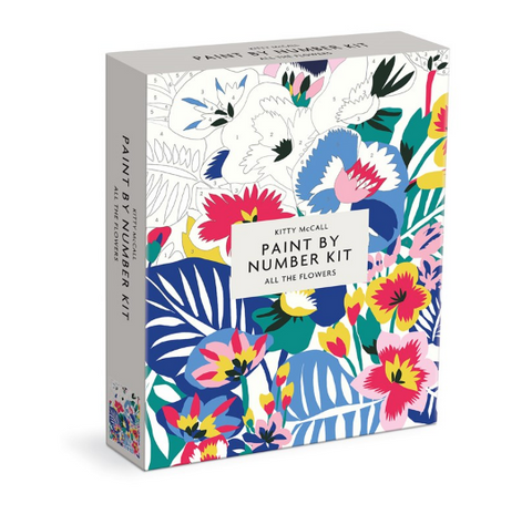 Paint By Numbers Kit "All The Flowers"