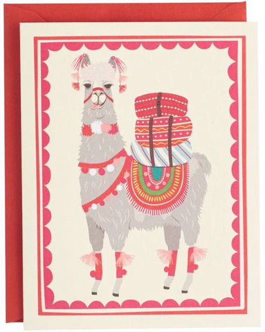 "Llama" Note Cards
