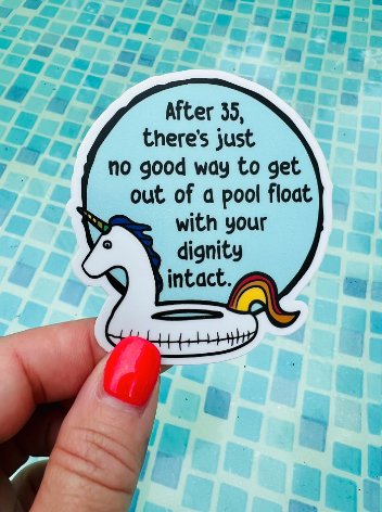 Pool Float Sticker