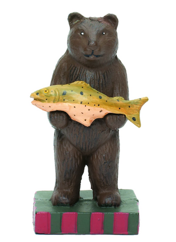 Standing Bear with Fish