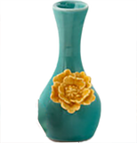Mini Bud Vase with Ceramic Flower