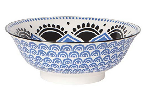 Blue Floral Bowl