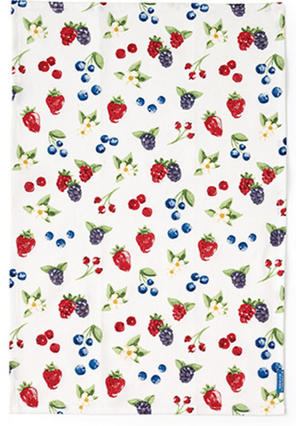 Mixed Berries Tea Towel