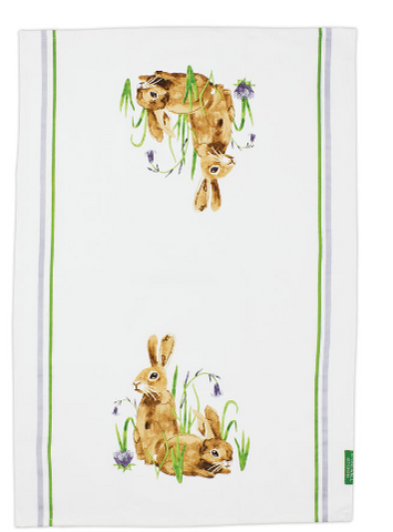 HOLIDAY Easter Bunny Tea Towel