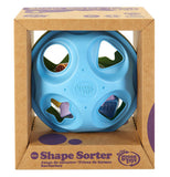 Shape sorter kids game with square, star, circle, and triangle shapes in the package.