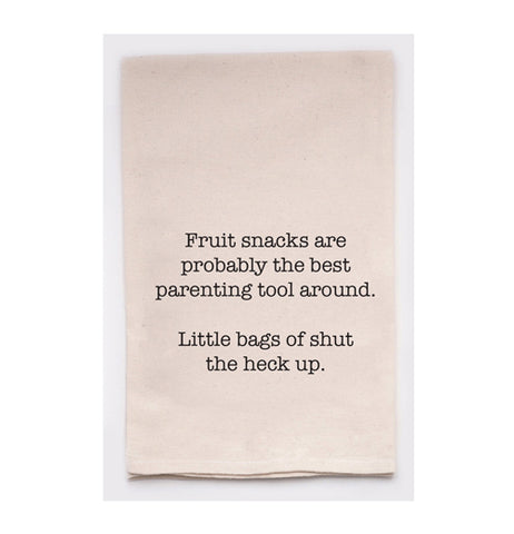 Tea Towel "Fruit Snacks Are Probably The Best..."