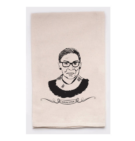 Tea Towel "Notorious RBG"