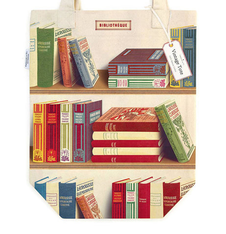 Library Books Tote Bag