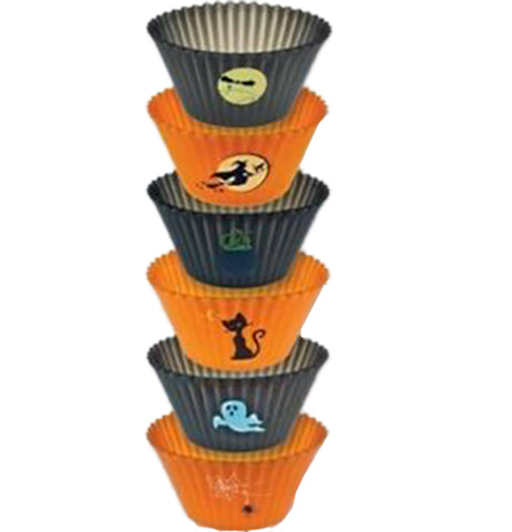 Spatulart Halloween Cupcake Molds (Set of 12)