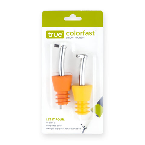 "Colorfast" Liquor Pourer Set