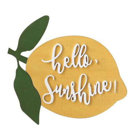 Wall Decor "Hello Sunshine"