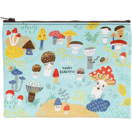 Cute Lil' Mushrooms Zipper Pouch