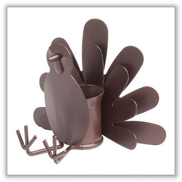 Turkey Tapered Candle Holder
