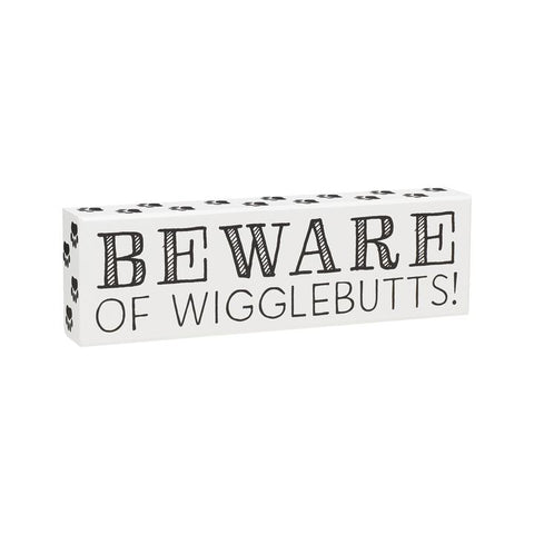 "Wigglebutts" Box Sign