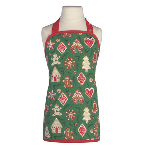 HOLIDAY Christmas Cookies Kiddie Apron Little Red Hen holiday-christmas-cookies-kiddie-apron-little-red-hen