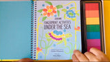 "Fingerprint Activities Under the Sea" Activity Book