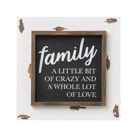 Family Love Framed Sign