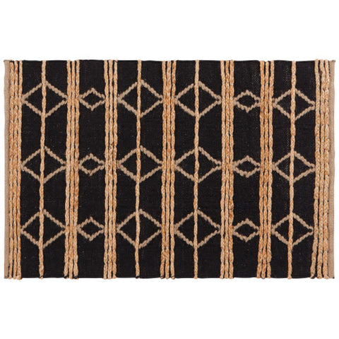 Cotton Jute Rug, "Chindi Loft"