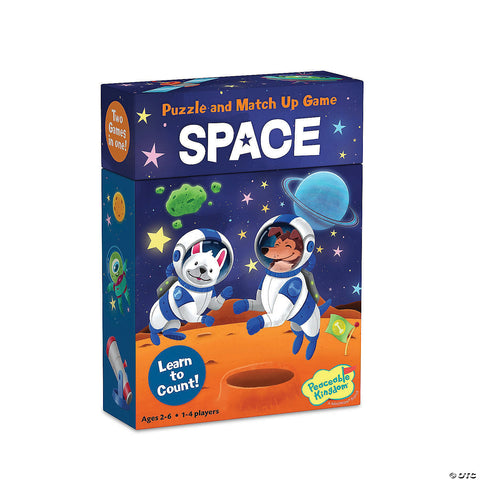 Match Ups Puzzle Game "Space"