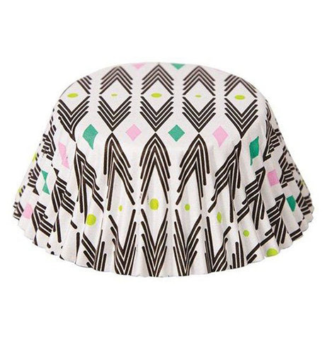 Baking Cups Chevron Geometric (Set Of 32)