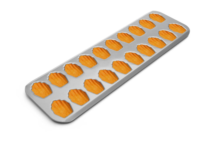 Fox Run Non-Stick Mini Madeleine Pan, 20-Cups, 4.75" x 15.5&