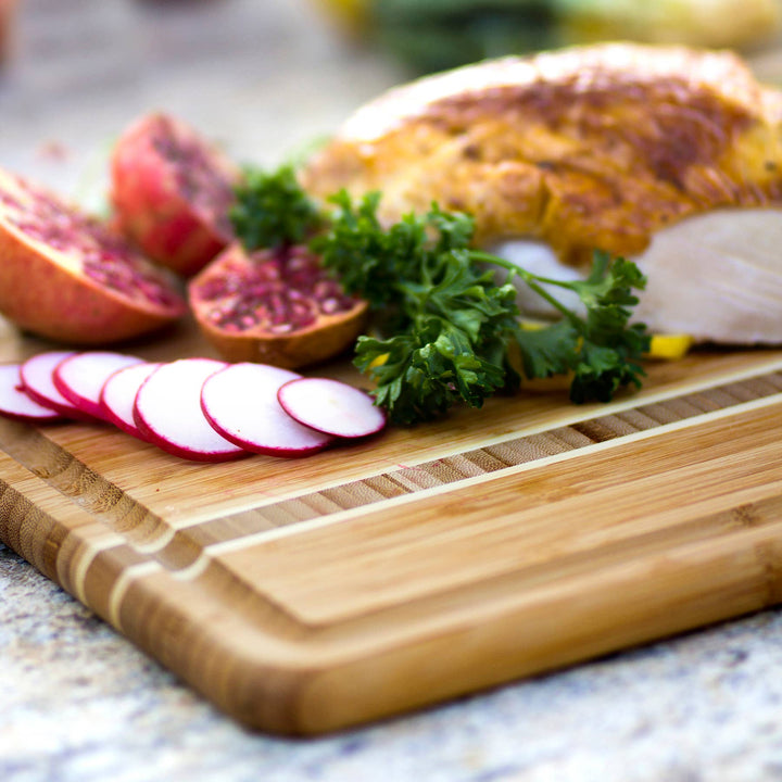 Dominica Cutting Board with Juice Groove, 20" x 12-1/2"