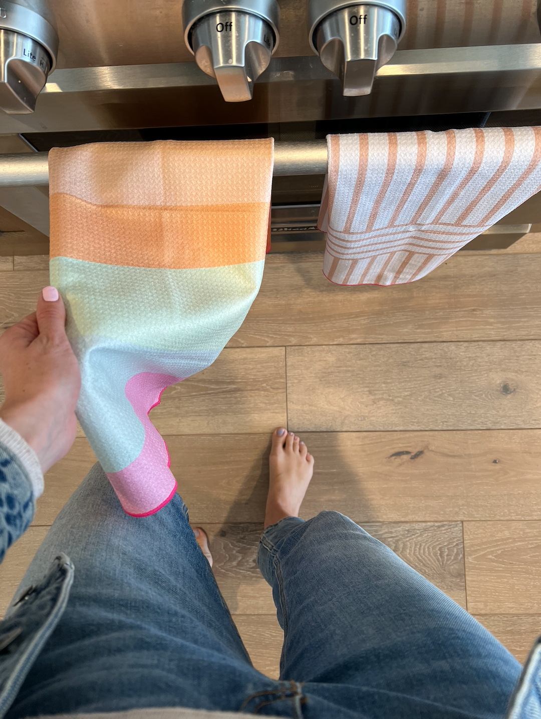 California Sunset Kitchen Towels