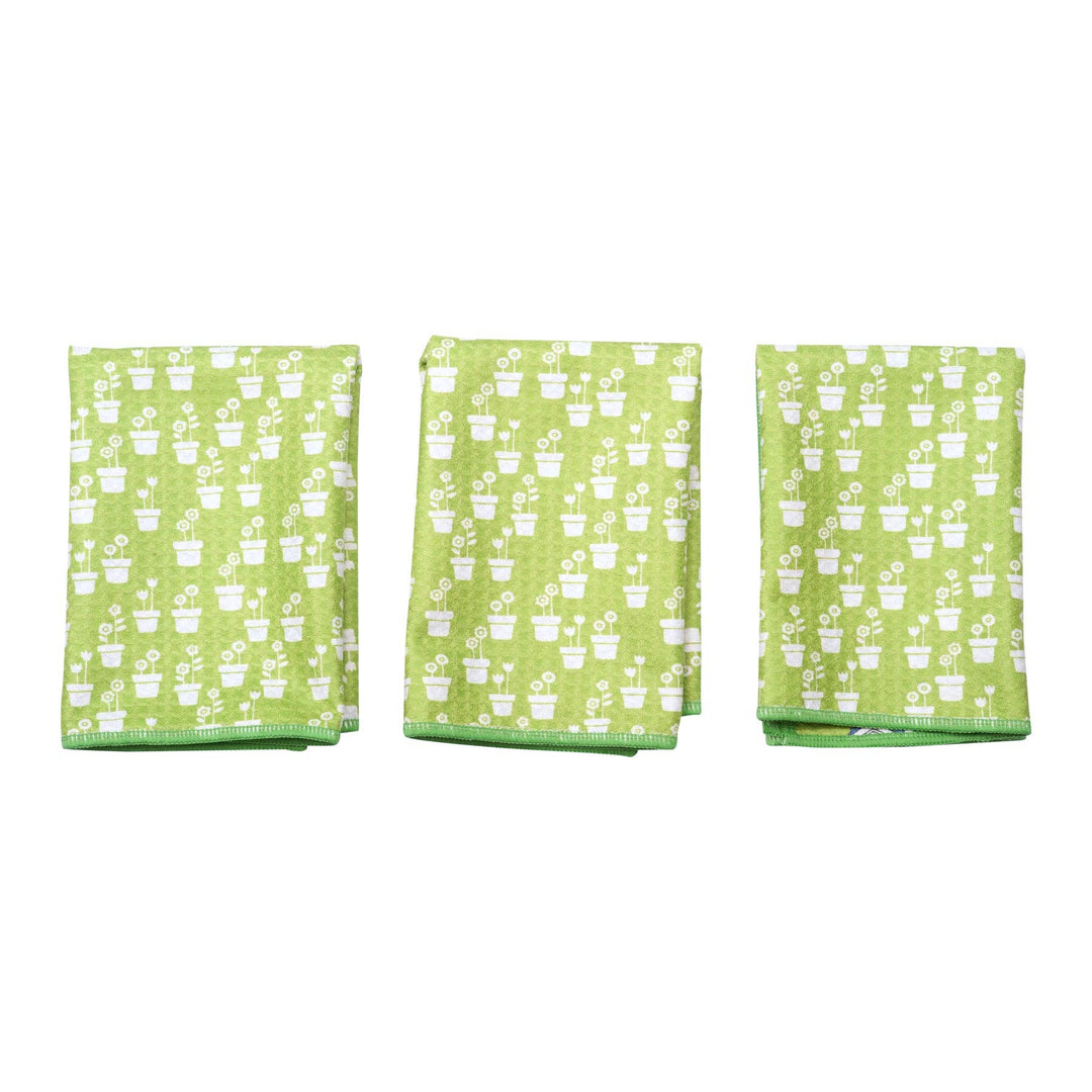Mighty Mini Towel (Set of 3) Reversible - ME Twilight Cottages: Denim