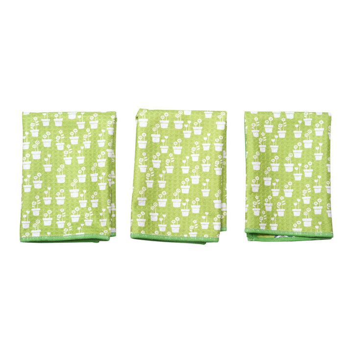 Mighty Mini Towel (Set of 3) Reversible - ME Twilight Cottages: Denim