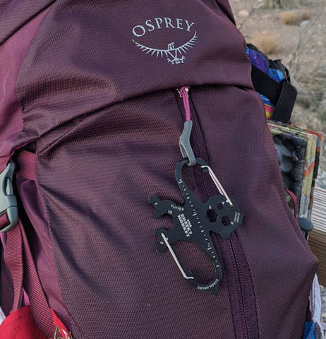 "Cheeky Monkey" Double Carabiner