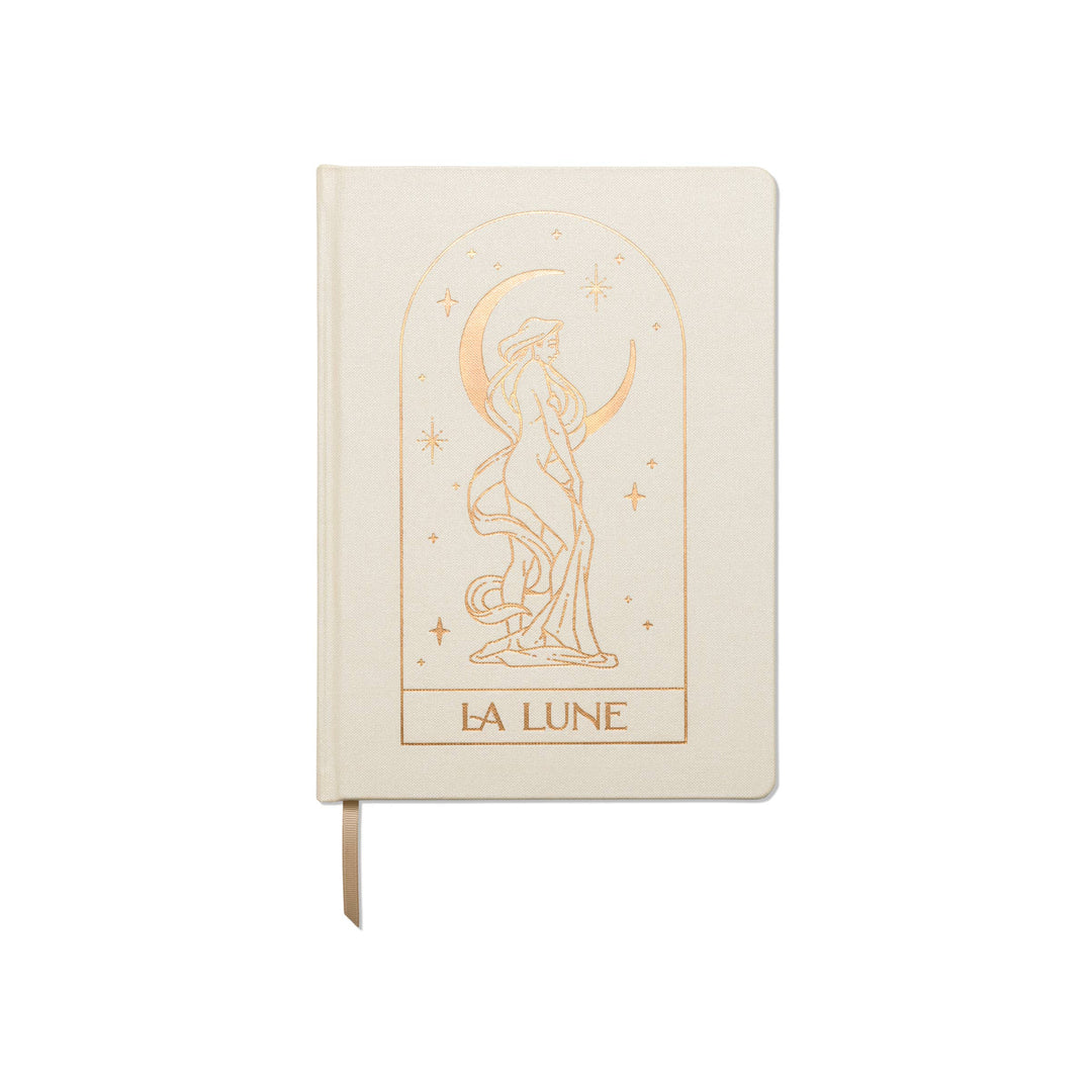 Jumbo Bookcloth Journal - "La Lune"