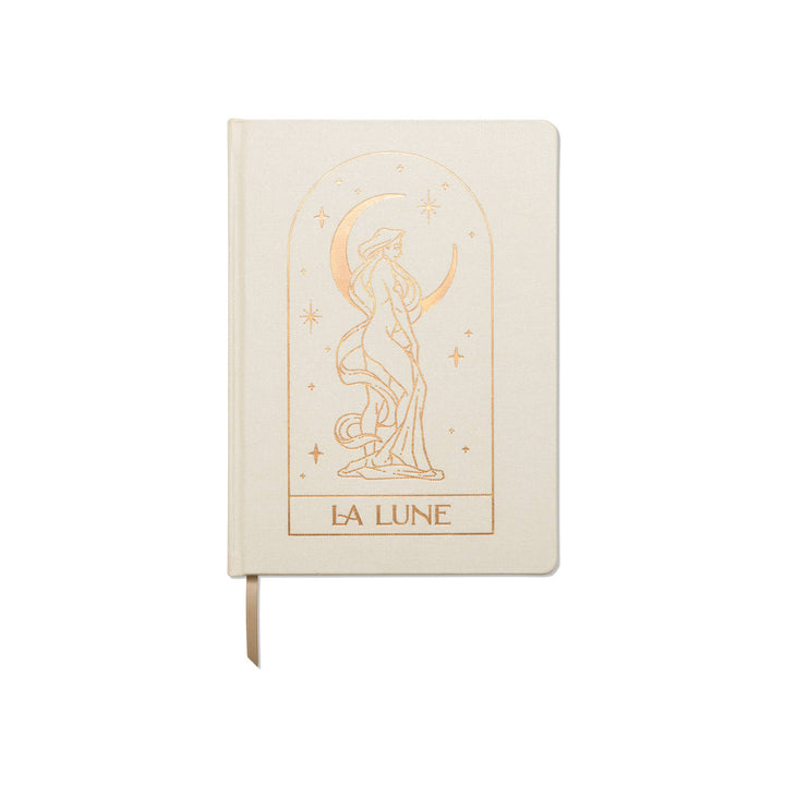 Jumbo Bookcloth Journal - "La Lune"