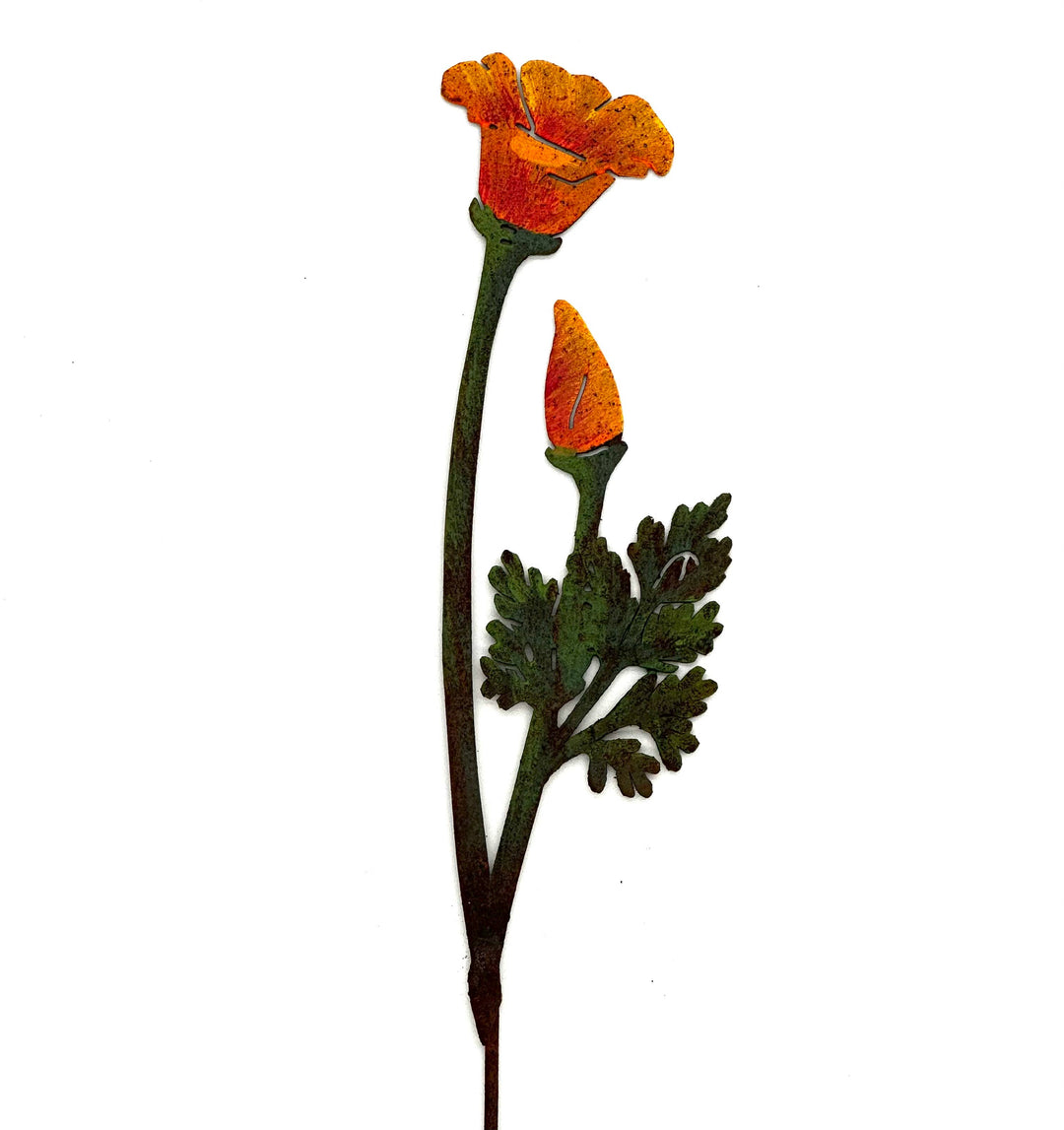 California Poppy Pick -Painted
