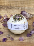 Amethyst & Lavender Bath Bombs: Medium