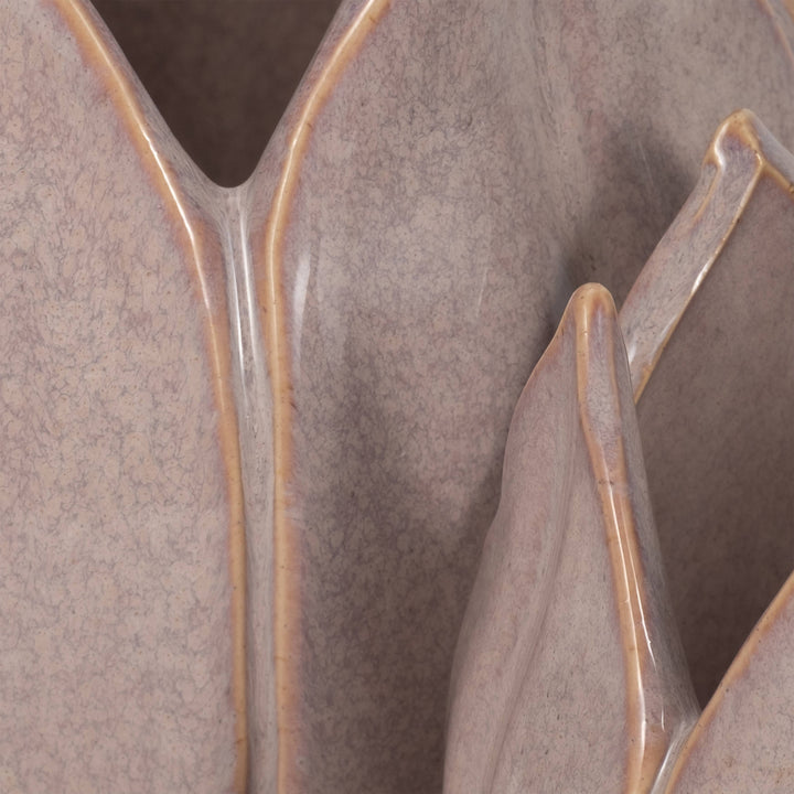 Ceramic Sculpted Petal Planter